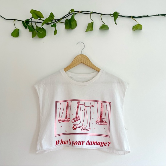 Tops - Heathers Crop Top